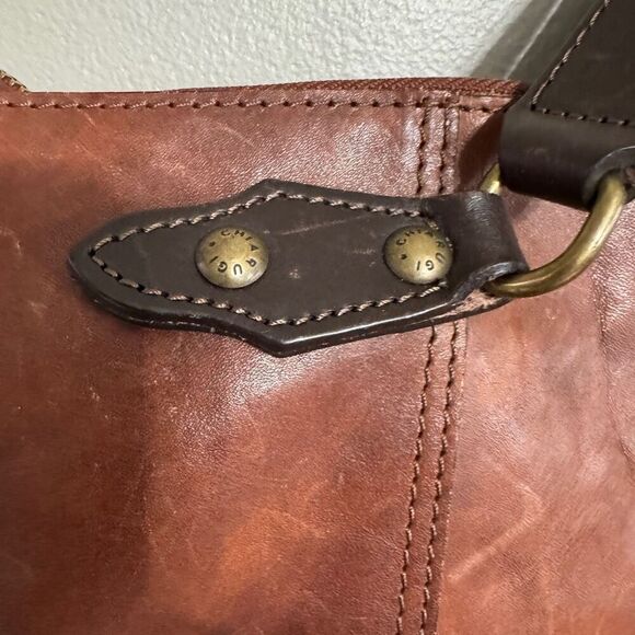 Origins Chiarugi Brown Leather satchel bag - Picture 8 of 11